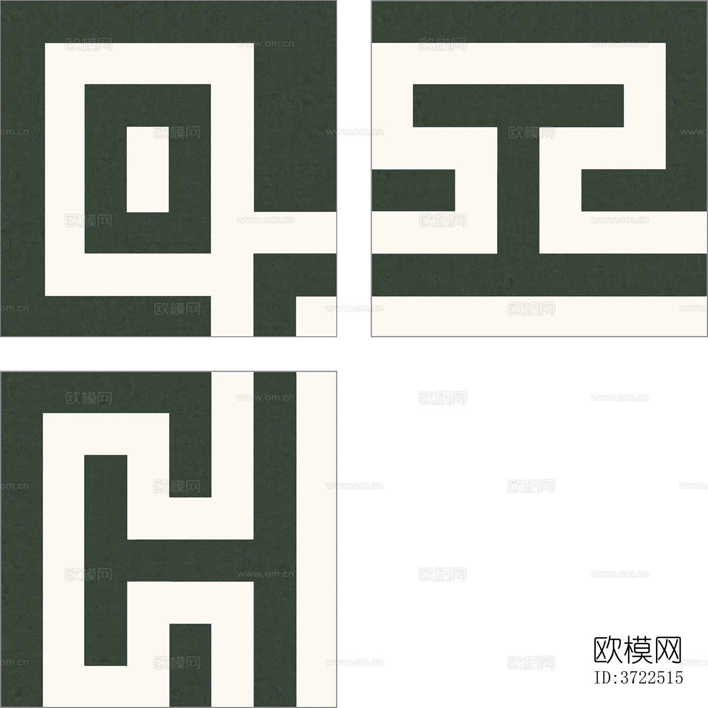 无缝复古水泥混凝土石材几何拼花图案瓷砖花砖地砖墙砖下载