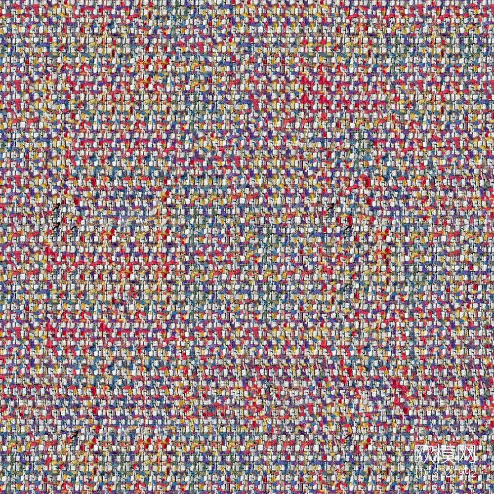 无缝红色肌理亚麻针织粗纹布纹布料面料下载