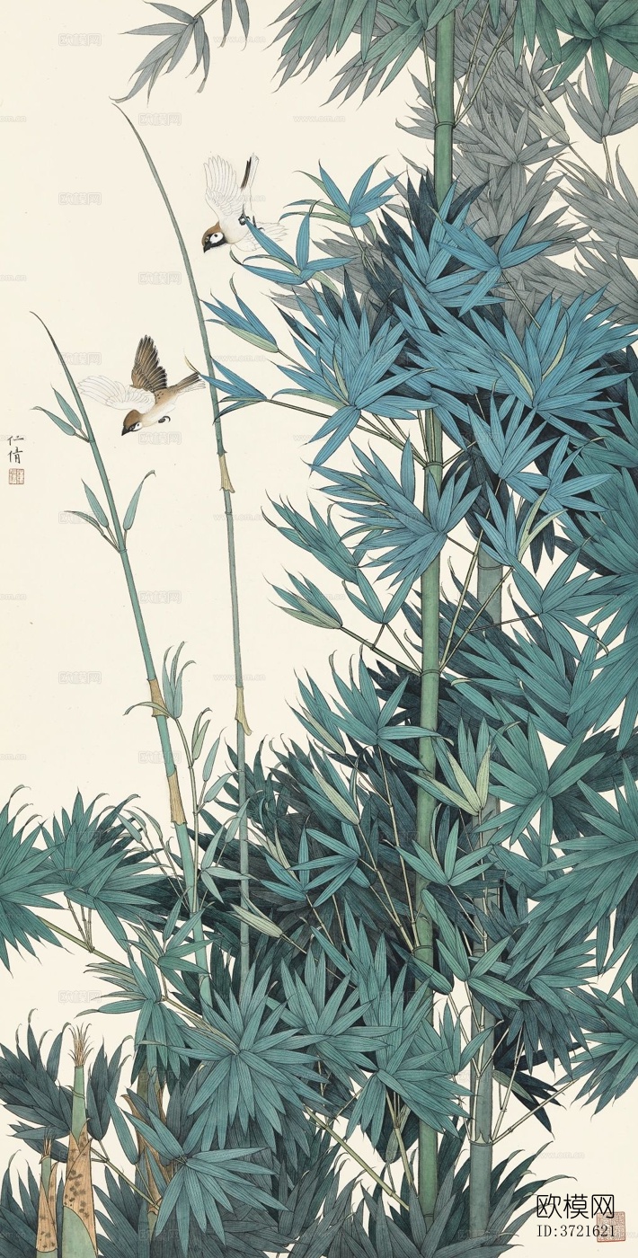 花鸟植物装饰画下载