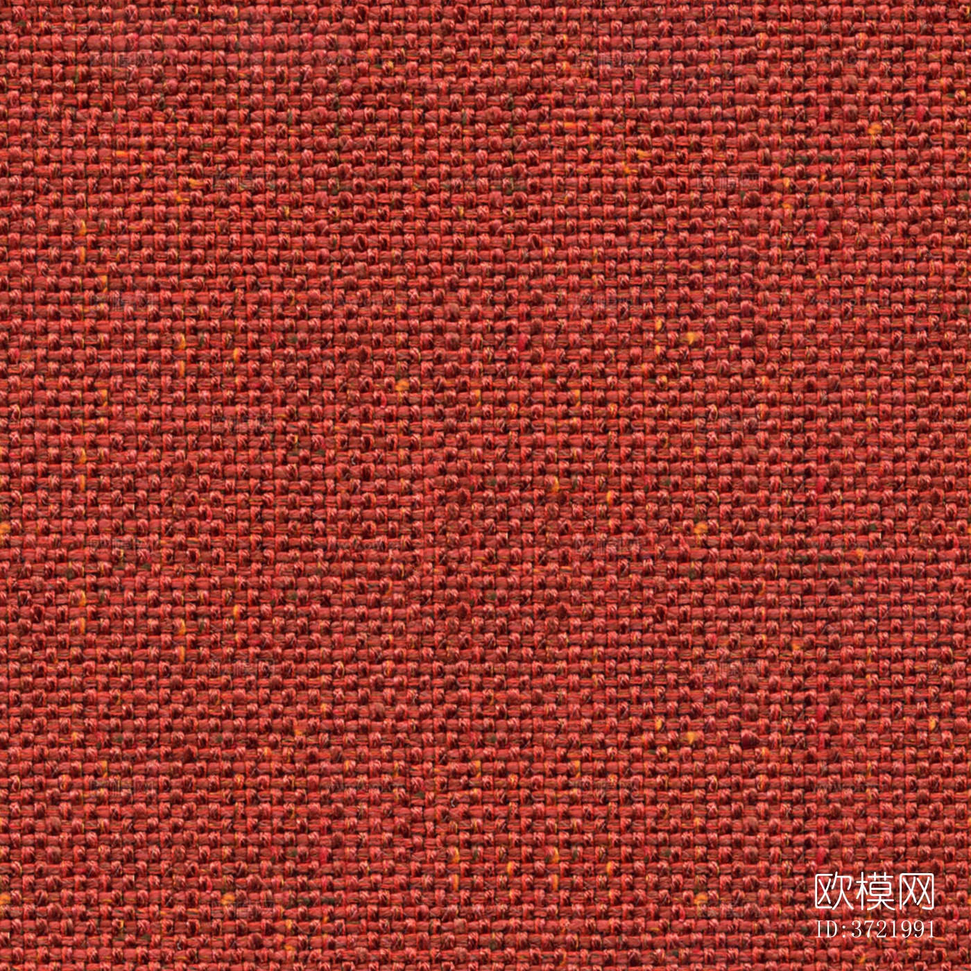 无缝红色肌理亚麻针织粗纹布纹布料面料下载