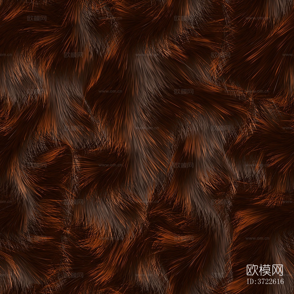无缝动物皮毛皮草皮革纹理人造假毛皮下载