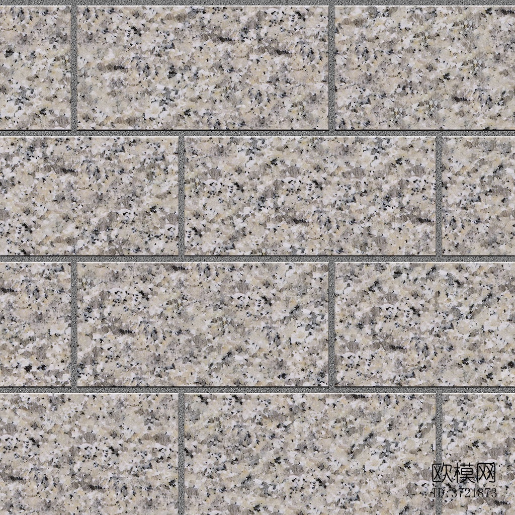 无缝灰色花岗岩石材拼花地砖人行道路地面广场铺贴下载
