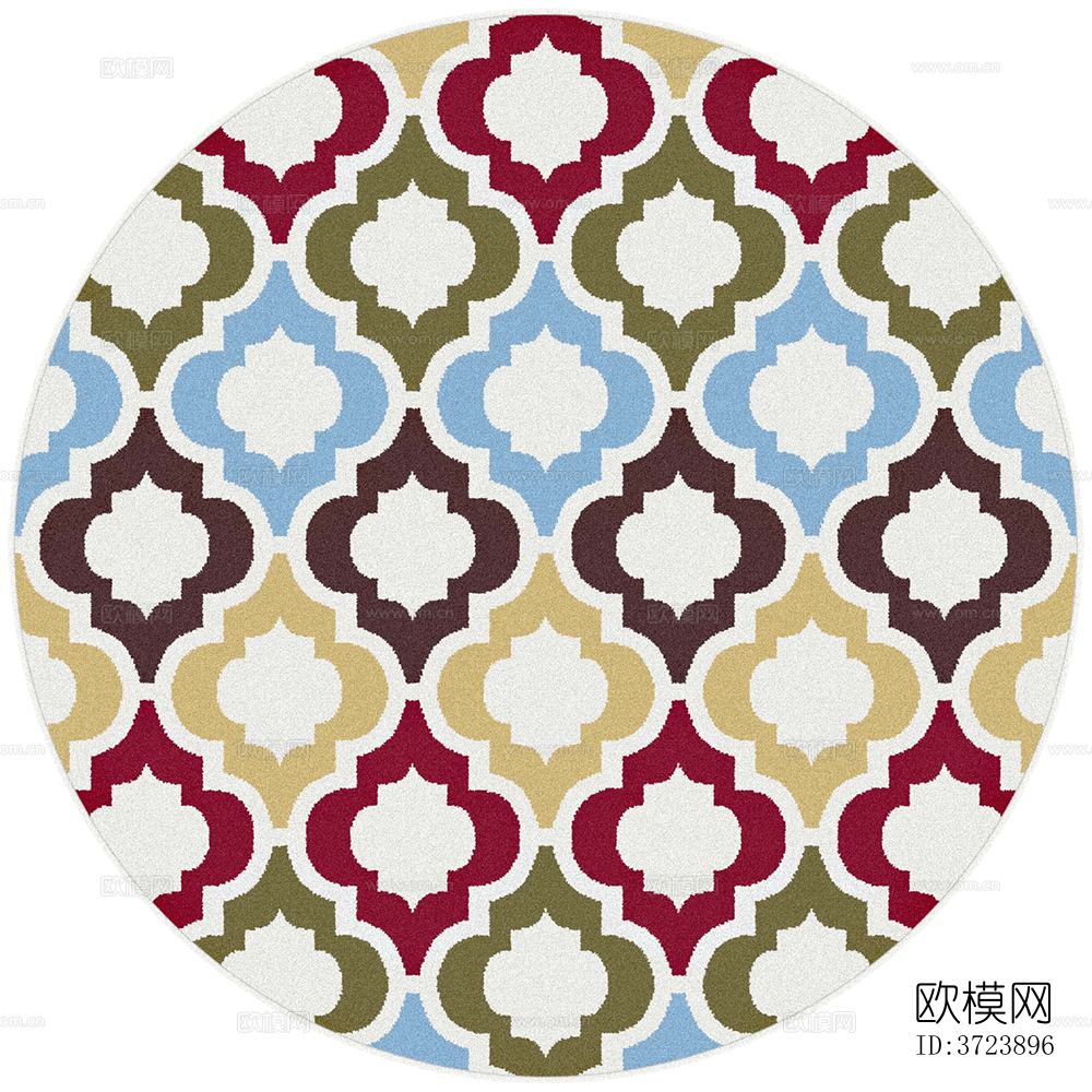 免扣圆形毛绒地毯下载