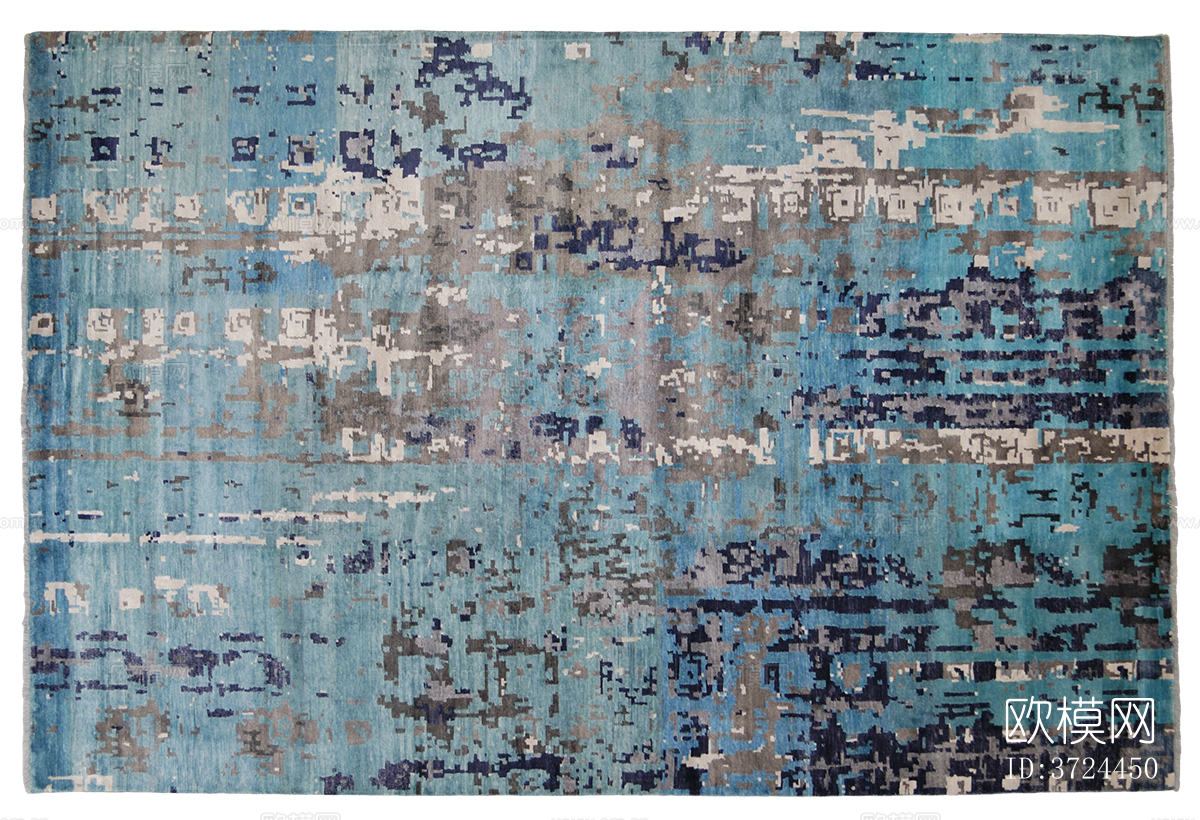 免扣欧式古典复古做旧中古地毯下载