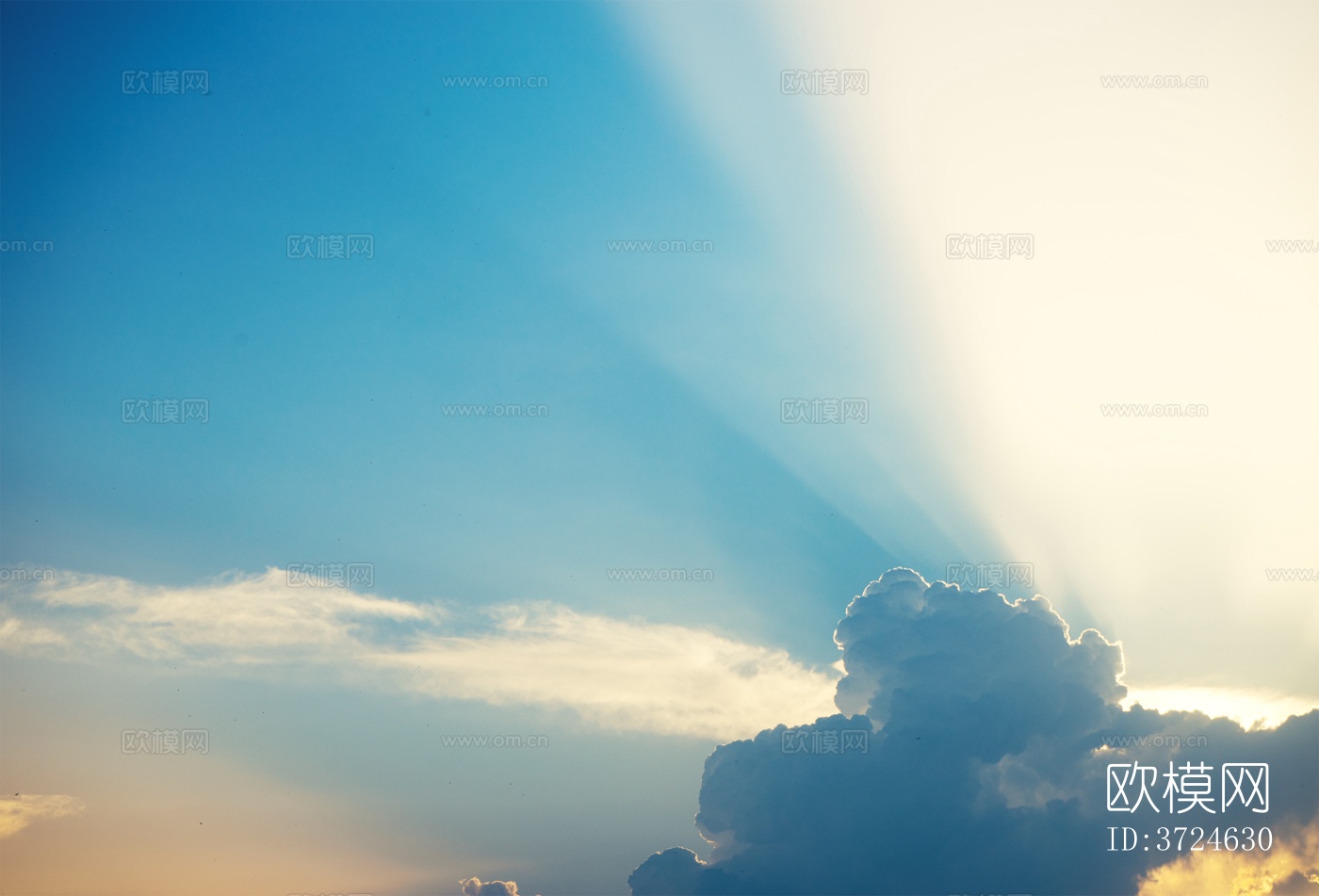 蓝天上的阳光下载