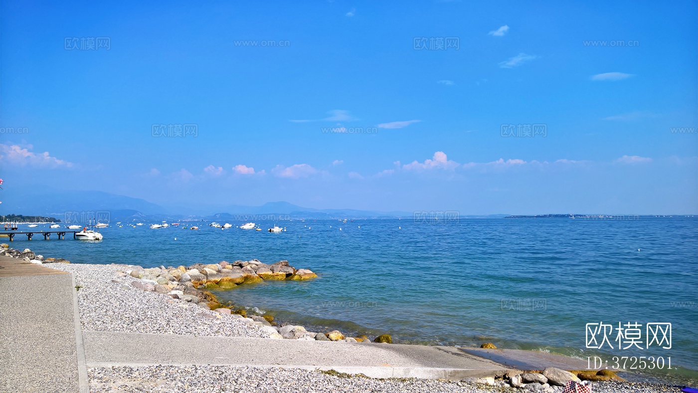 湖面海面景观风景