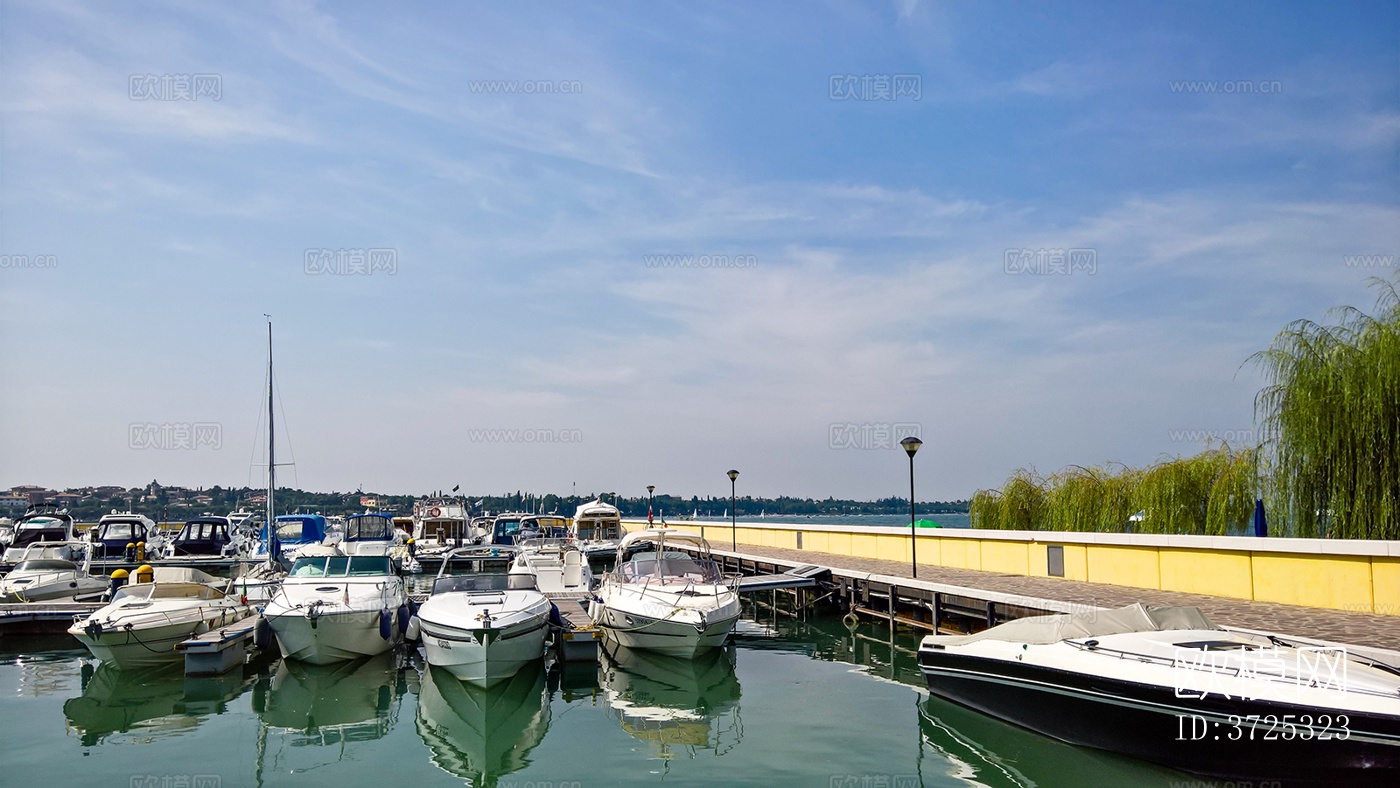 湖面海面景观风景