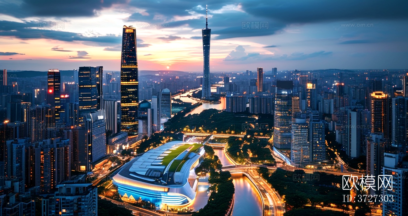 夜晚城市外景下载