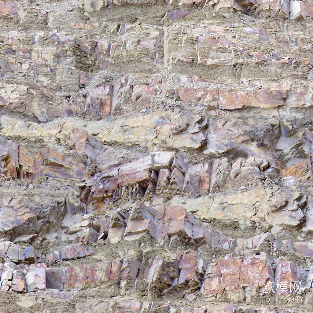 无缝文化石墙岩石材墙面悬崖山体下载