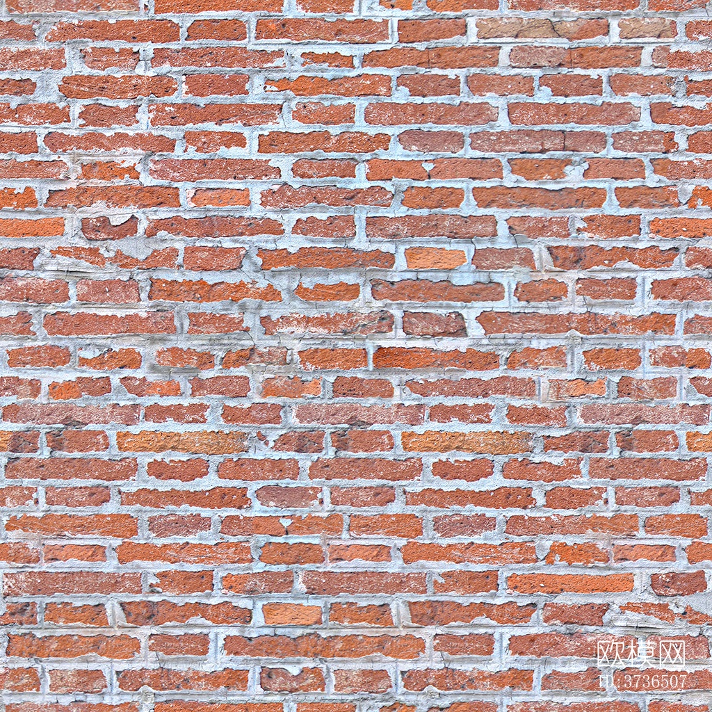 无缝老化做旧红砖墙面室外墙砖下载