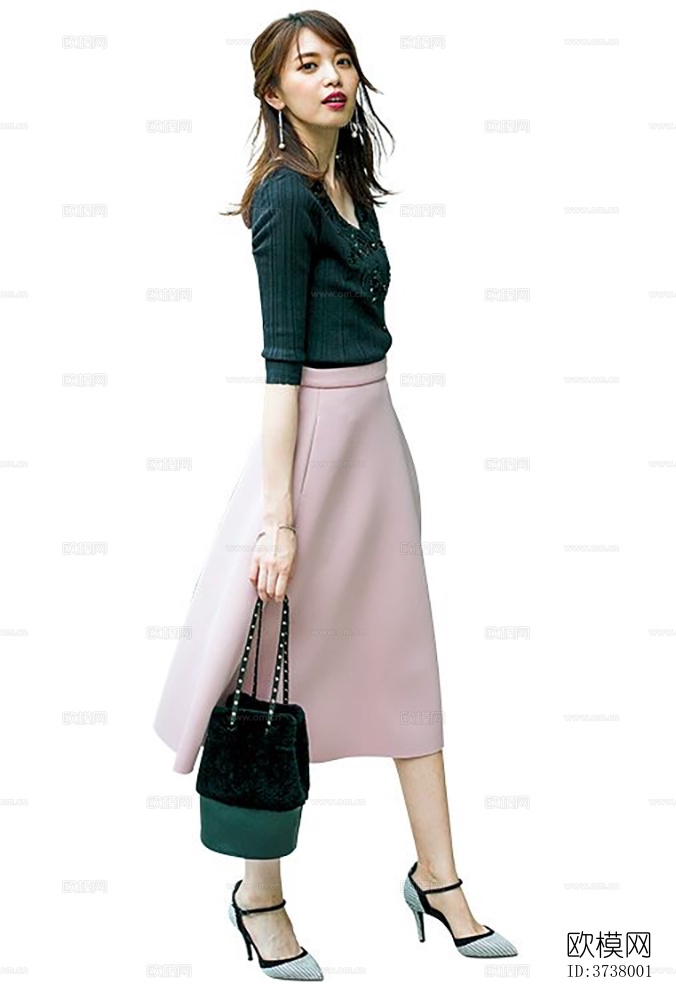 现代女性免抠人物下载