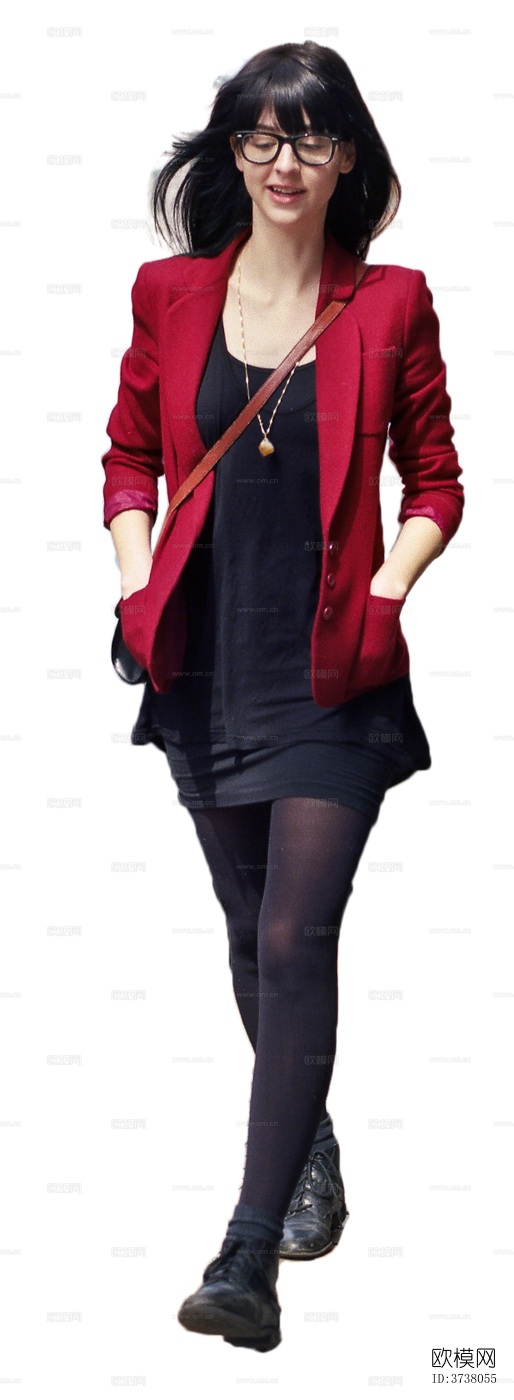 休闲女性免抠人物下载