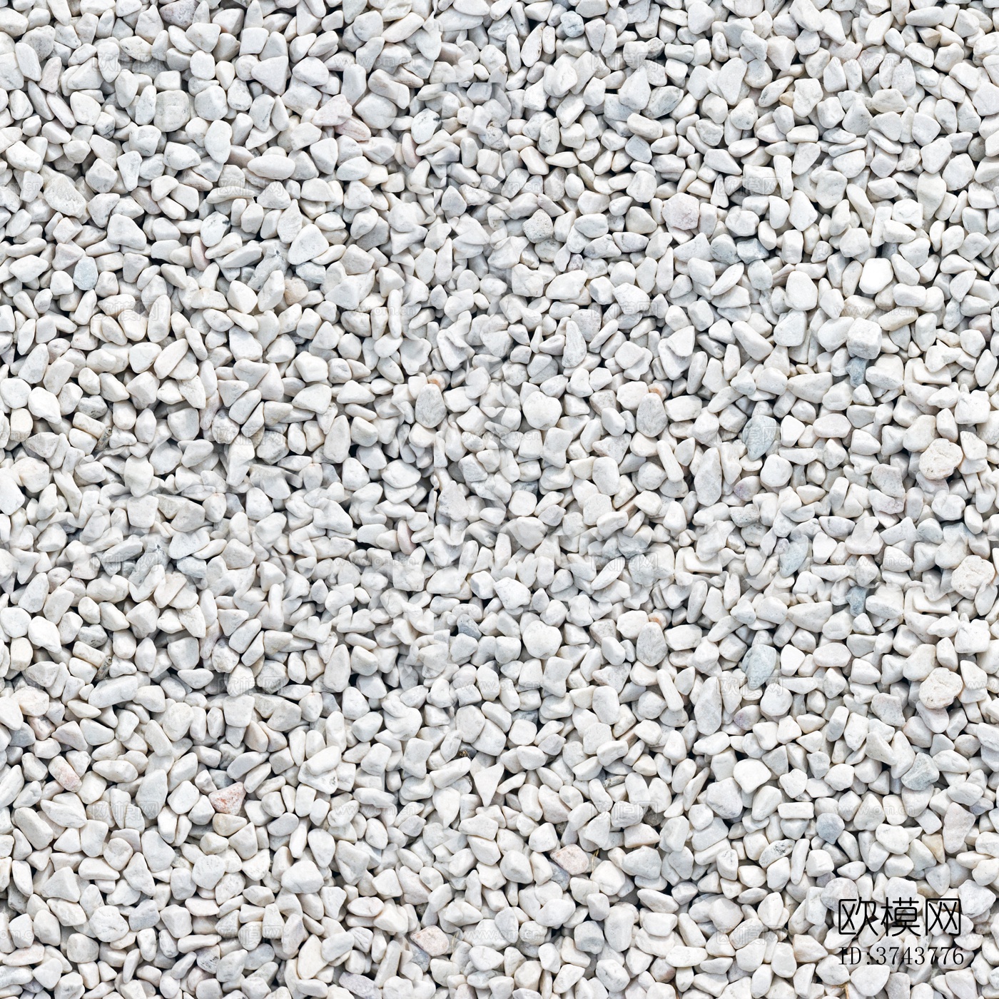 无缝白色石子鹅卵石地面下载