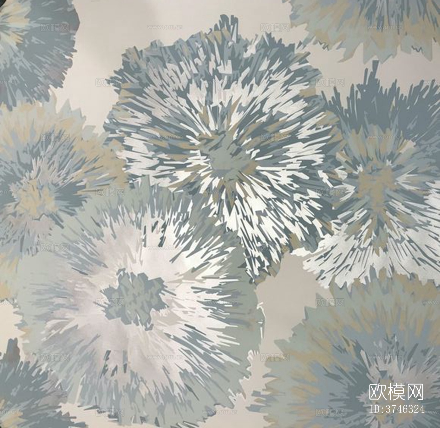 现代新中式地毯下载