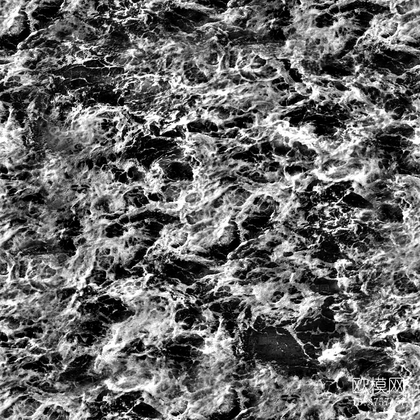 海洋水面波浪黑白贴图 黑白凹凸下载
