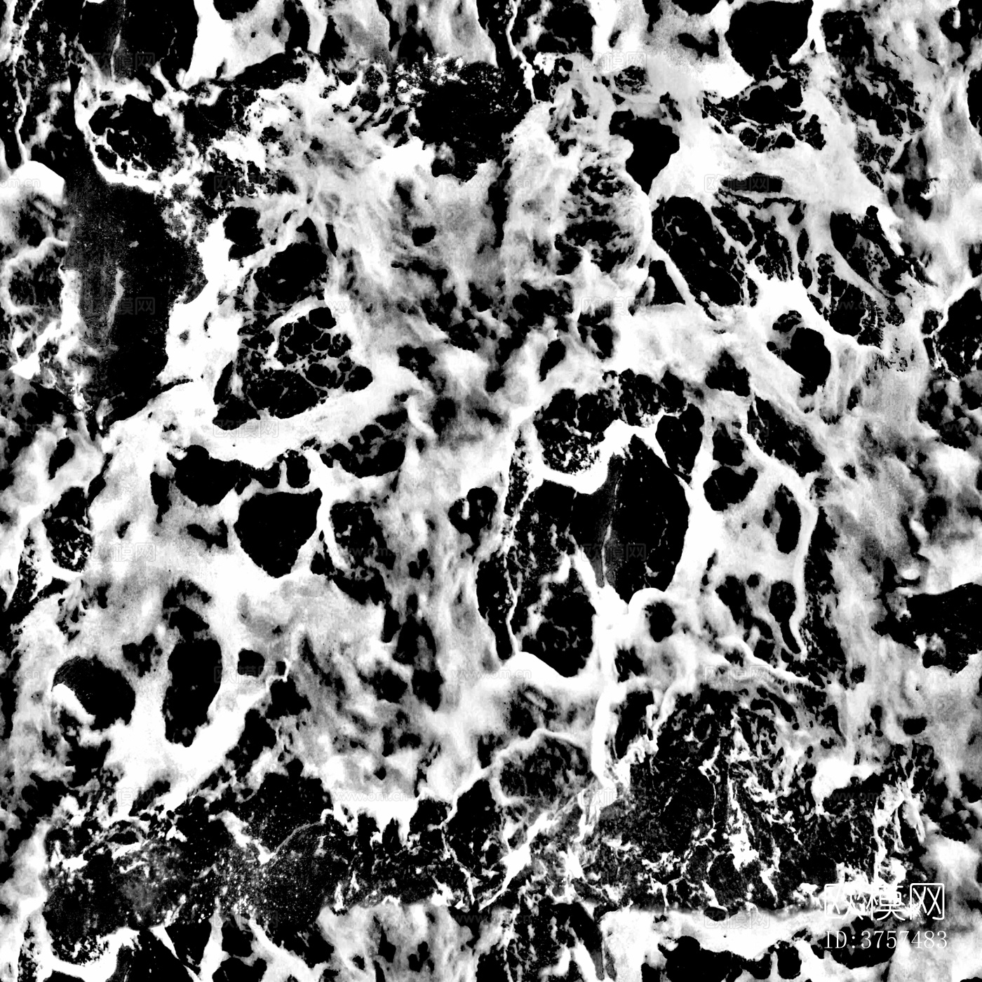 海洋水面波浪黑白贴图 黑白凹凸下载