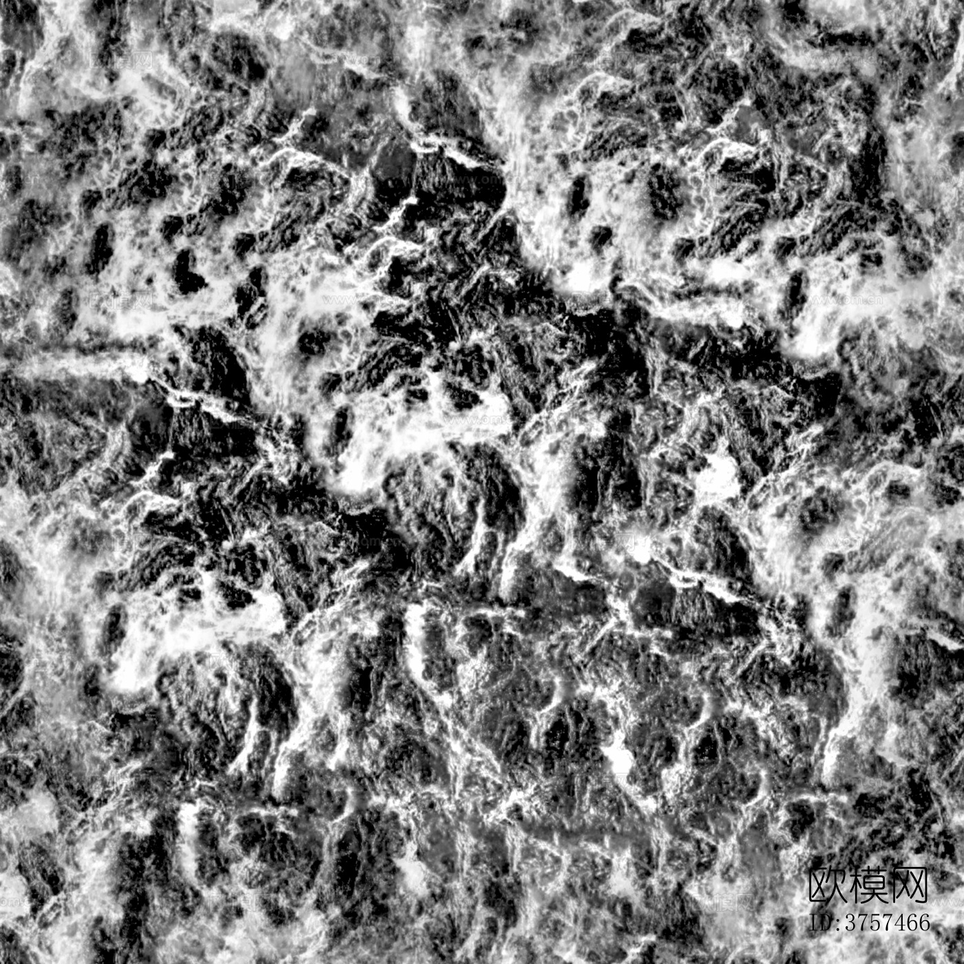 海洋水面波浪黑白贴图 黑白凹凸下载