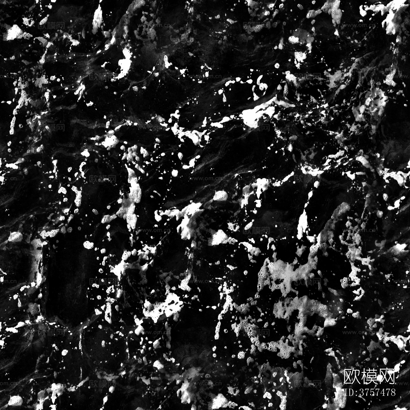 海洋水面波浪黑白贴图 黑白凹凸下载