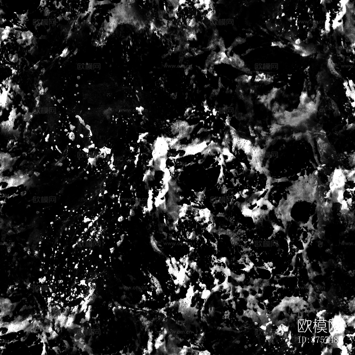 海洋水面波浪黑白贴图 黑白凹凸下载