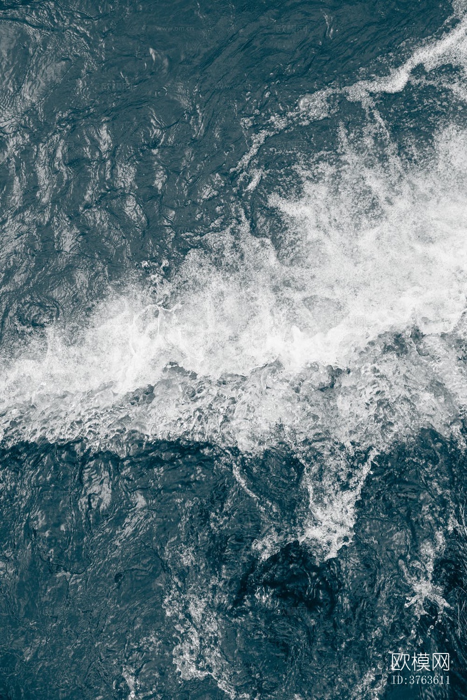 蓝色海浪花水波水纹下载