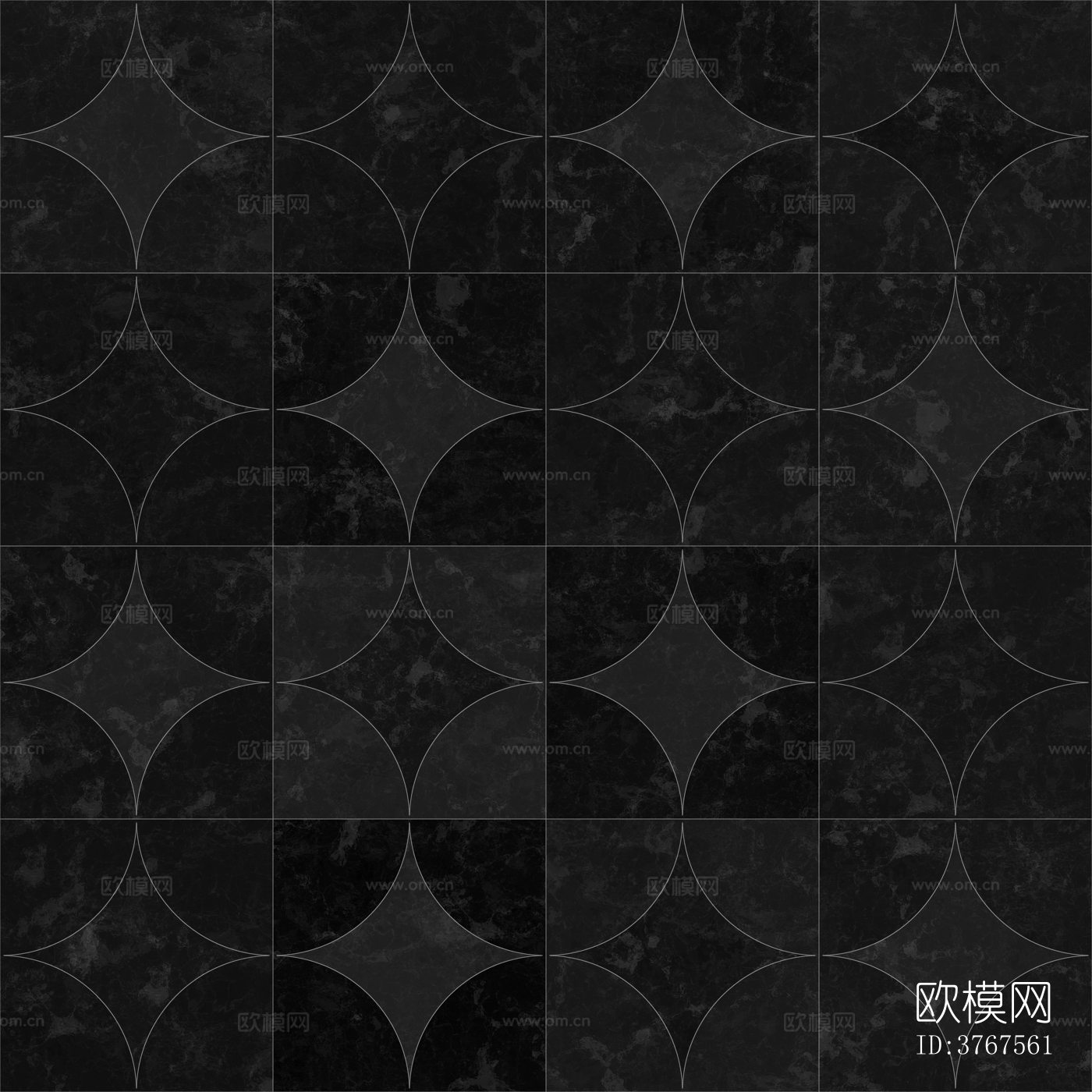 无缝石材拼花下载（渲染图5）