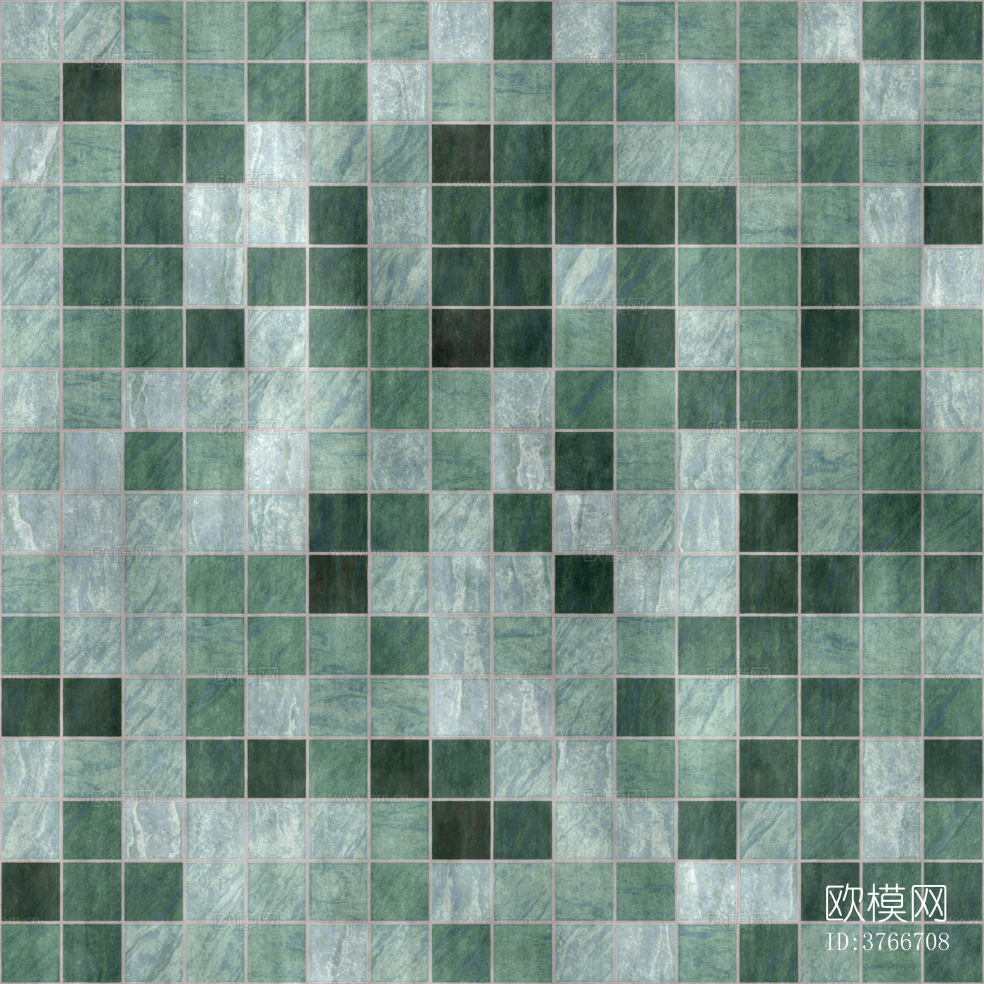 无缝泳池马赛克下载（渲染图1）