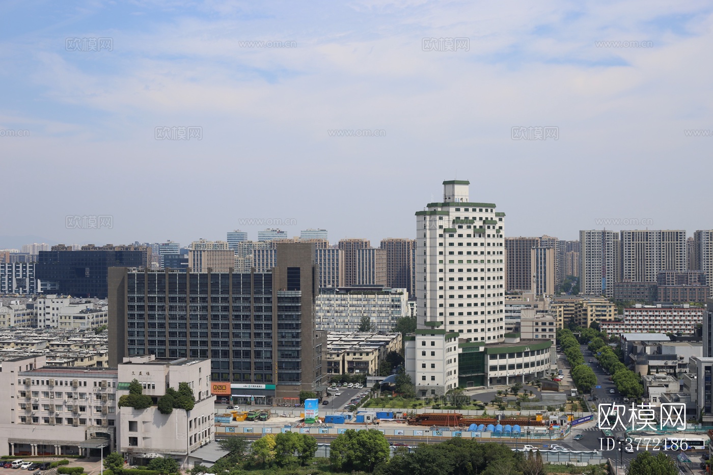 白天城市外景下载