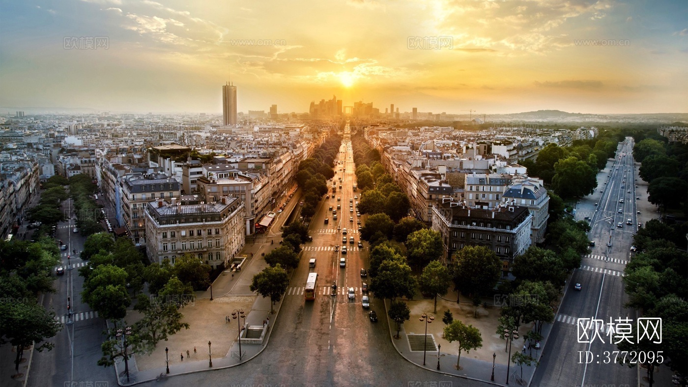 白天城市外景下载