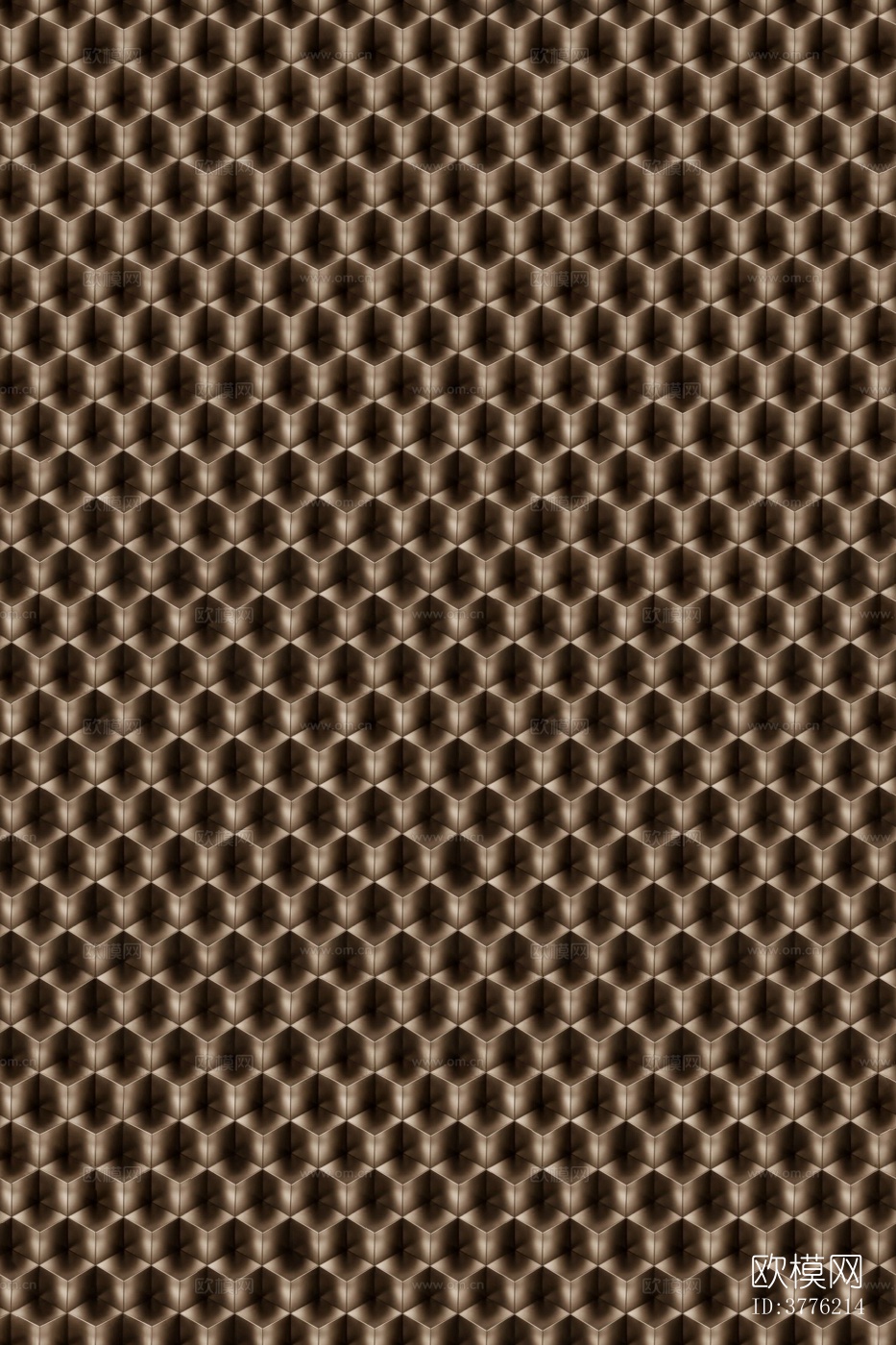无缝古铜色几何金属浮雕板无缝金属浮雕装饰板下载