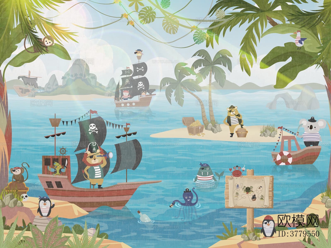 儿童壁纸 儿童房壁纸 卡通壁纸 壁纸下载