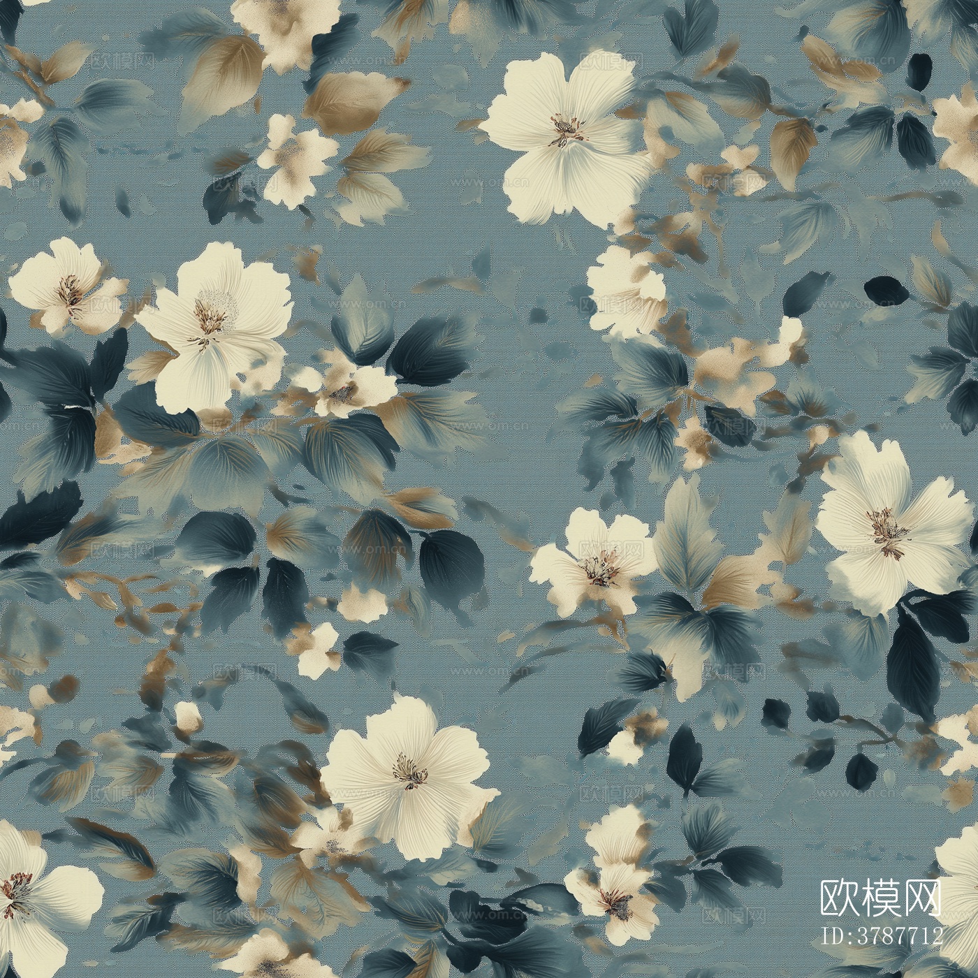 无缝法式中古复古壁纸下载