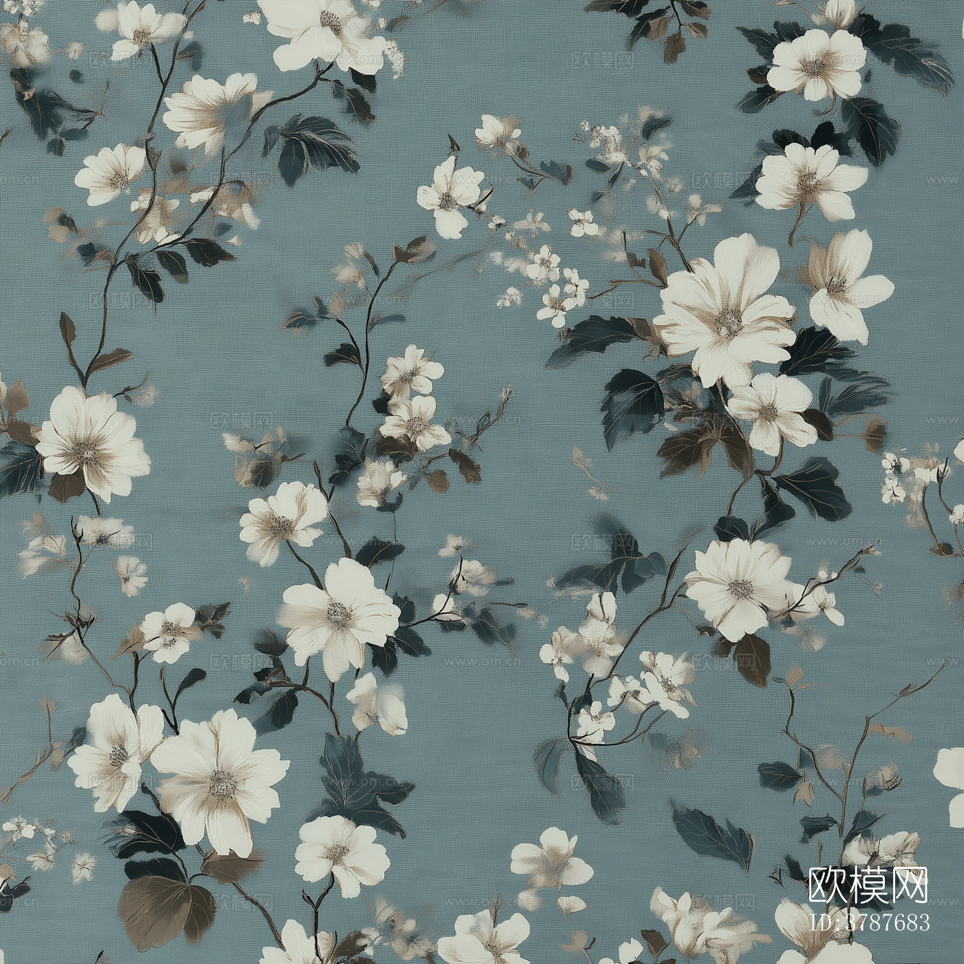 无缝法式中古复古壁纸下载