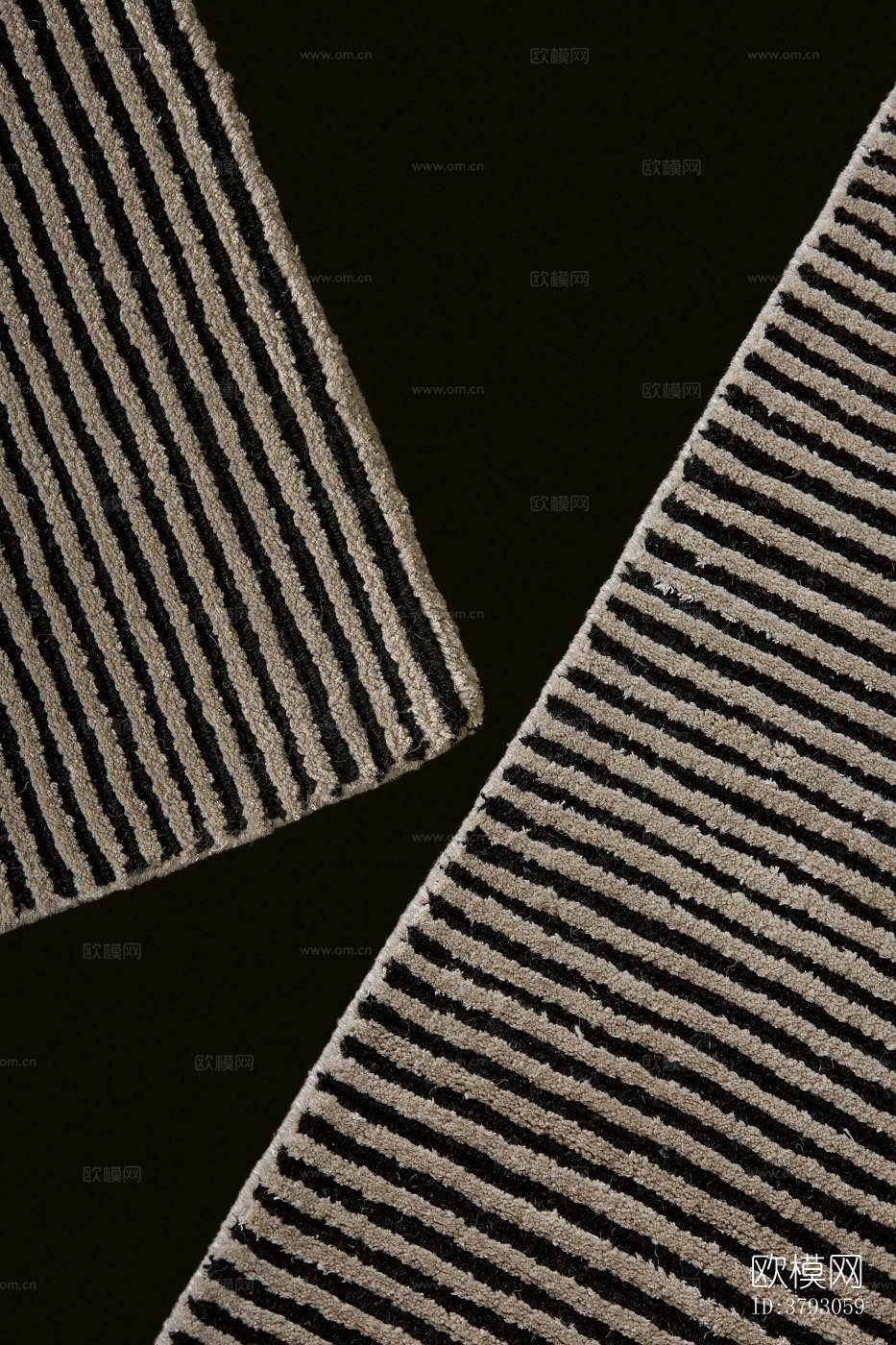 黑色拼接地毯下载