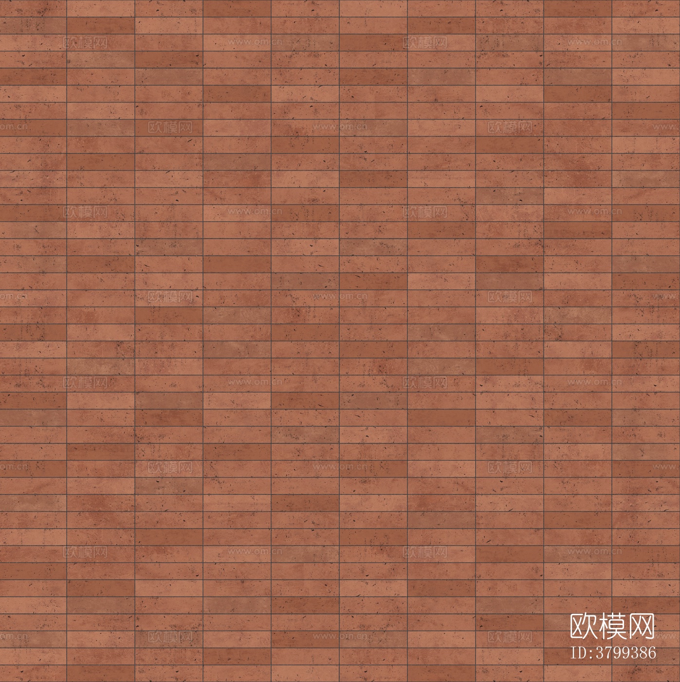 侘寂赤贫风陶土条形砖红砖下载