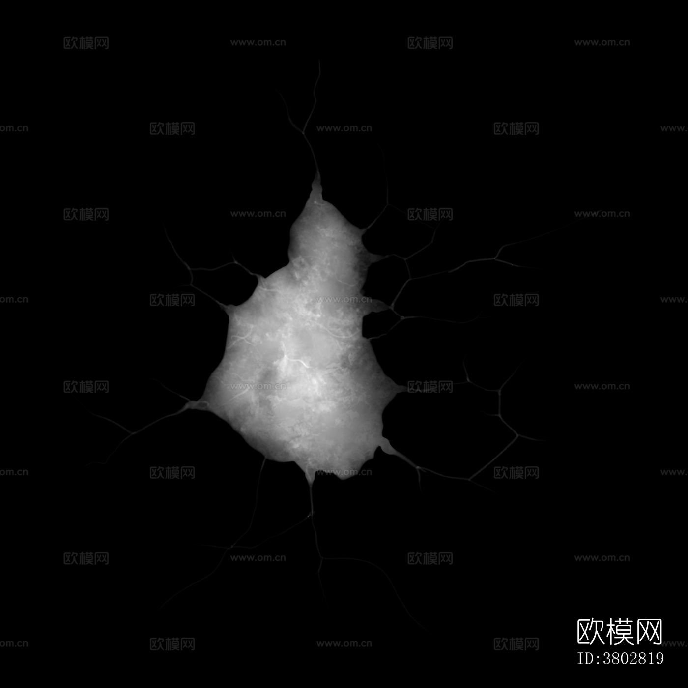 破碎裂纹黑白贴图 黑白凹凸贴图下载