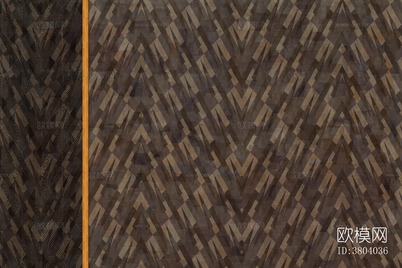 咖色几何壁纸下载