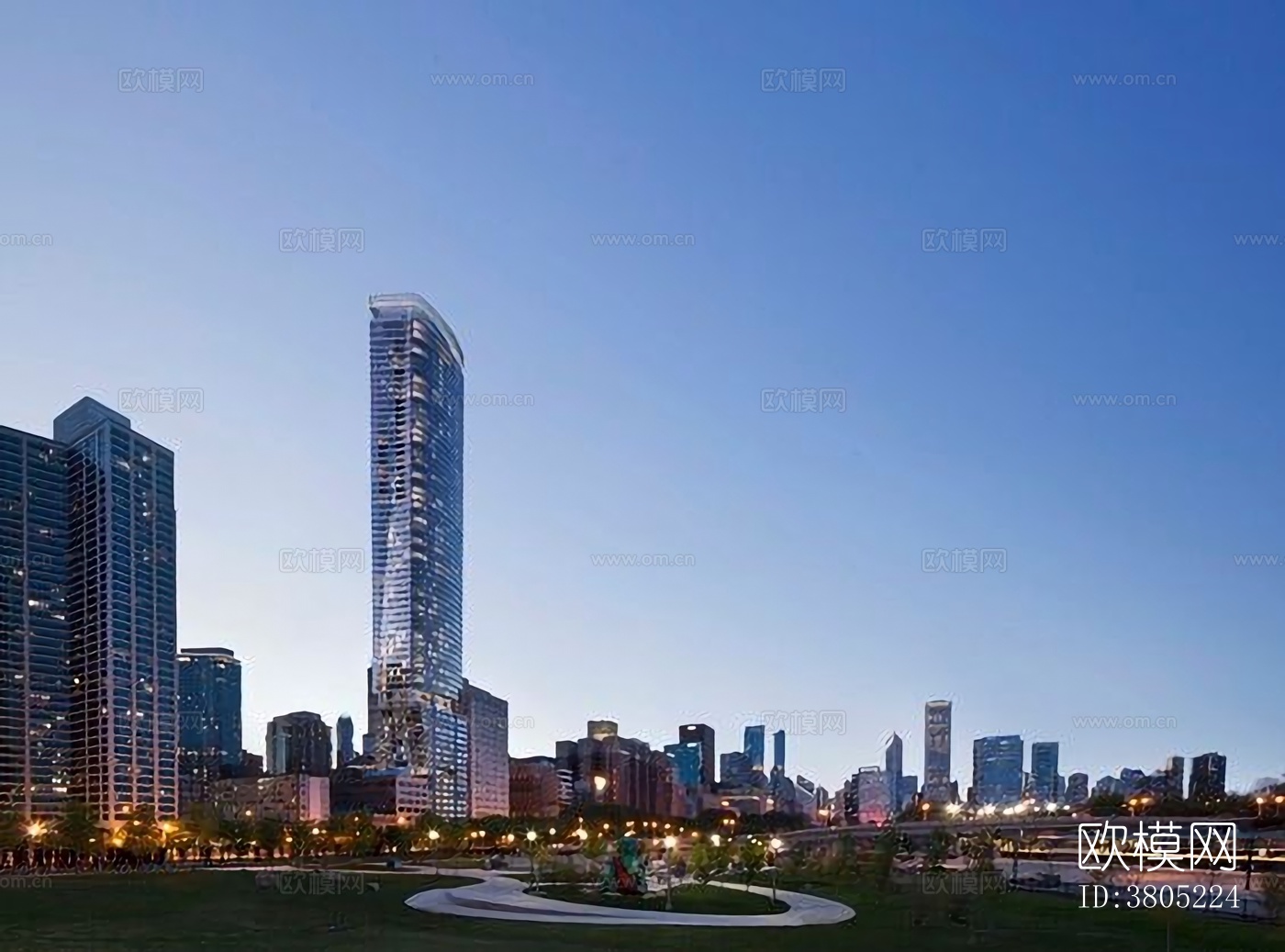 城市外景贴图下载