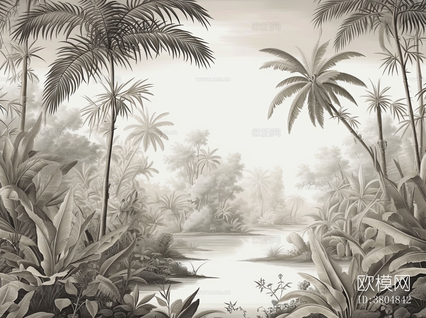 热带雨林壁纸壁画下载