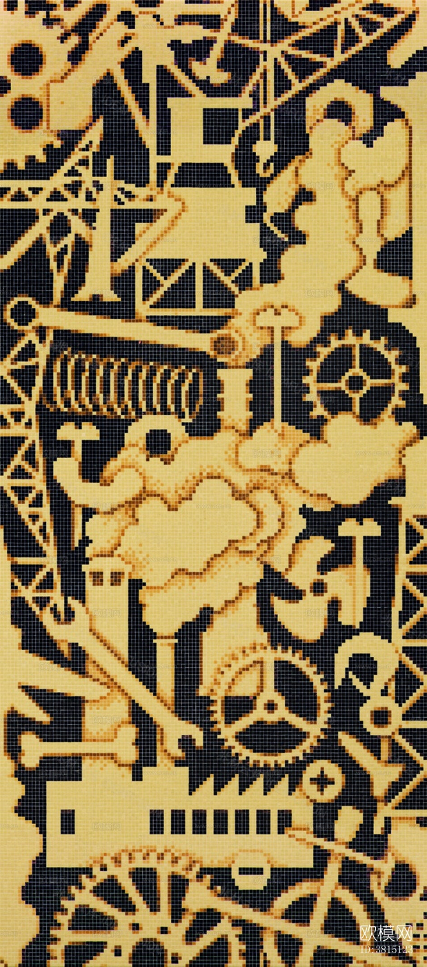 无缝艺术图案马赛克下载