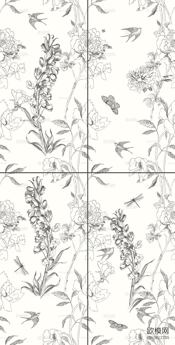 花砖 花片 瓷砖 墙砖 艺术砖下载