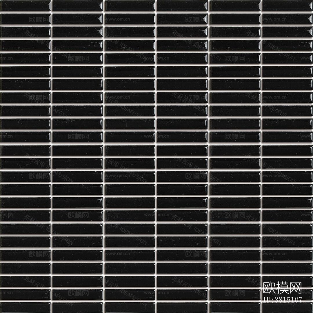 无缝黑色方格子马赛克下载