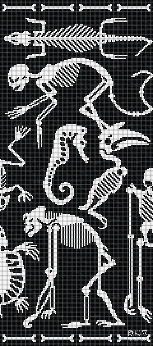 无缝图案马赛克下载