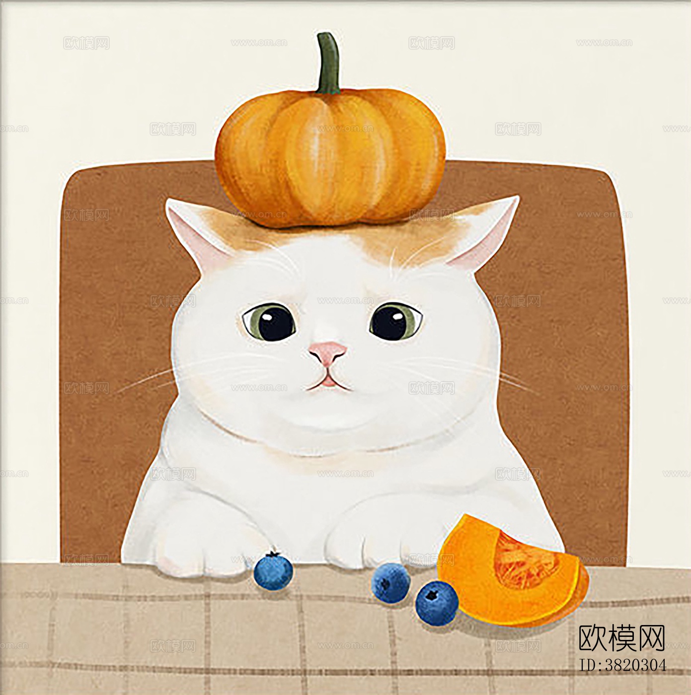 现代儿童装饰画挂画贴图下载