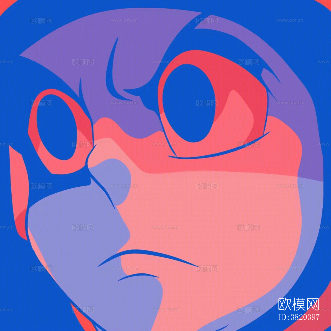 动漫人物装饰贴图画贴图下载