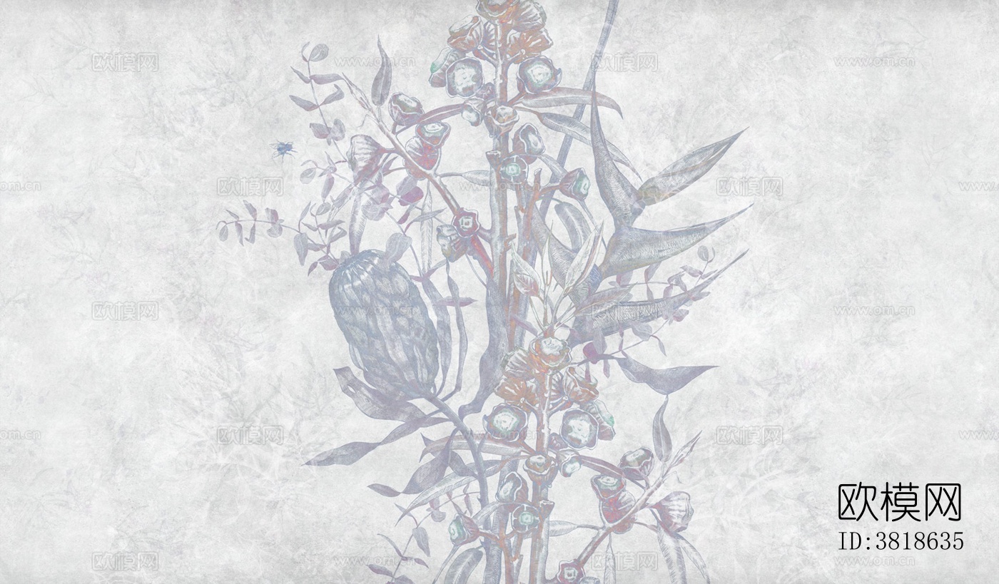 植物墙绘图下载