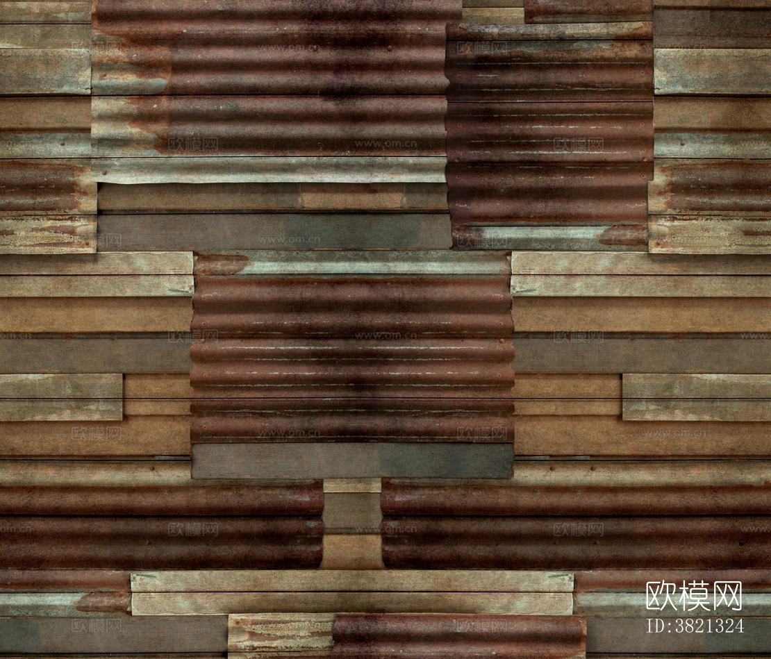 棕色做旧条纹壁纸下载