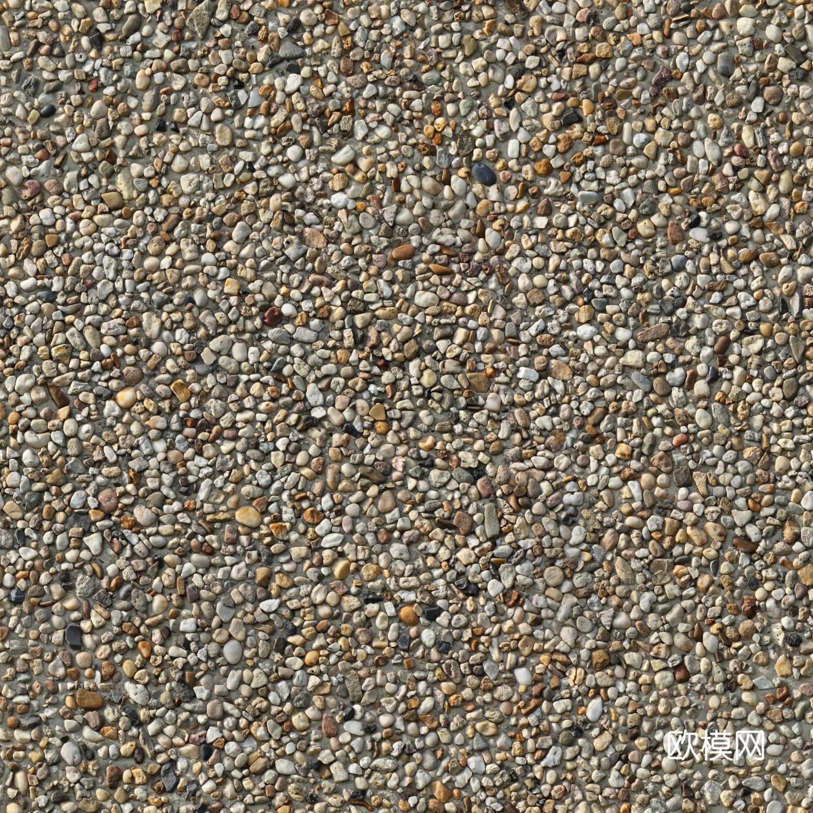 无缝真实碎石子地面下载