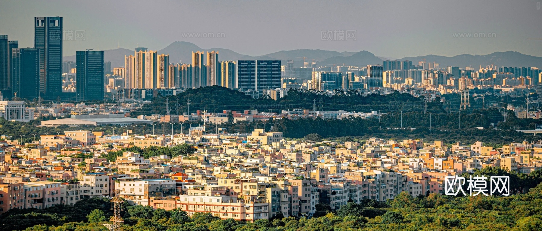 白天城市外景下载