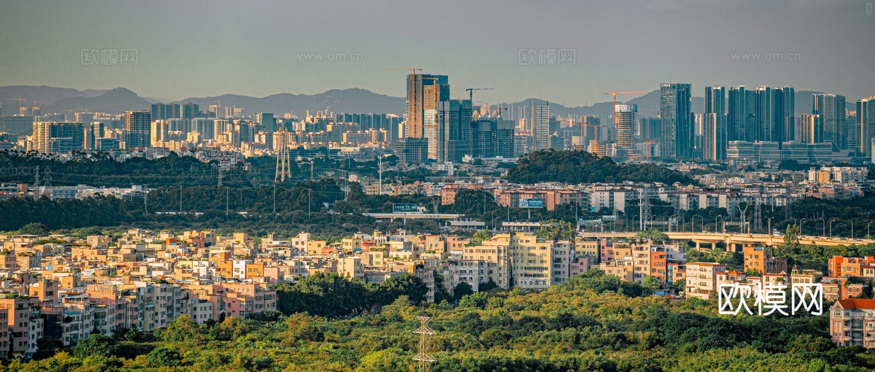 白天城市外景下载