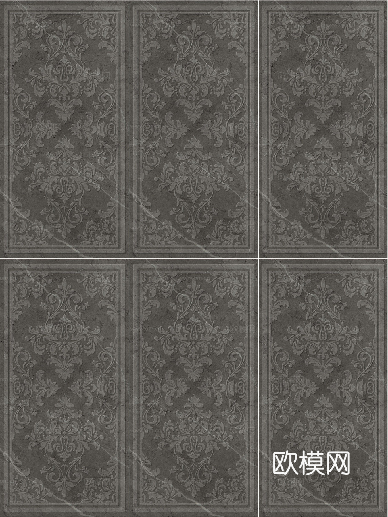 石雕砖 雕花砖下载（渲染图3）